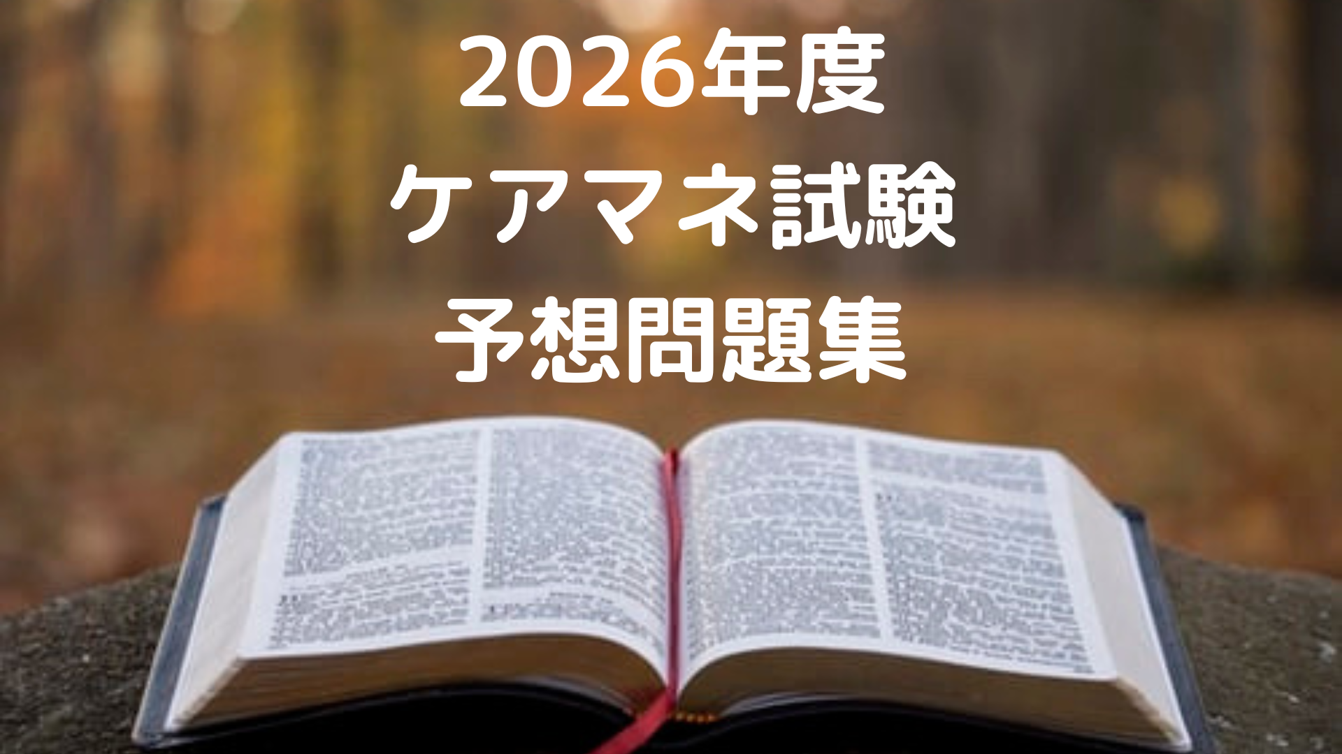ケアマネ予想問題集